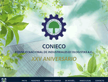 Tablet Screenshot of conieco.com.mx